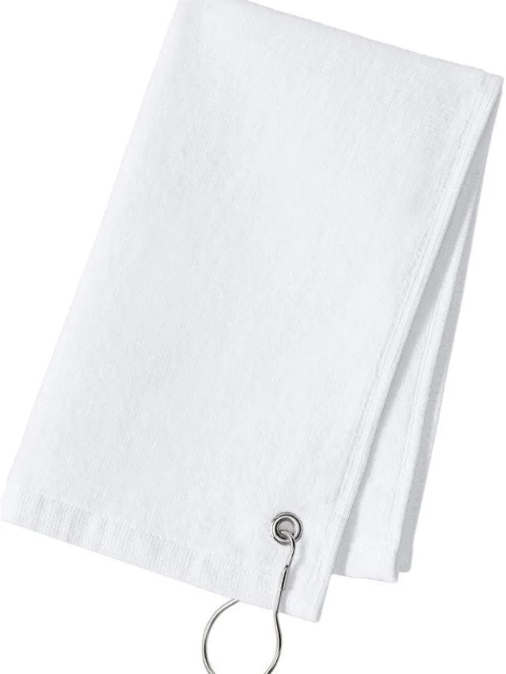 5 Pack “NWT” Port Authority Grommeted Fully Hemmed Towels White 18"x11" (PT400)